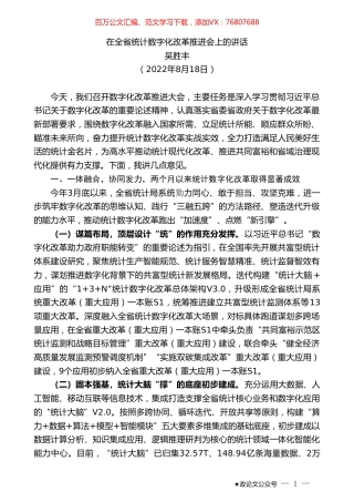 吴胜丰：在全省统计数字化改革推进会上的讲话.doc
