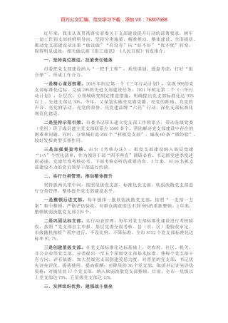 支部建设工作汇报发言提纲.docx