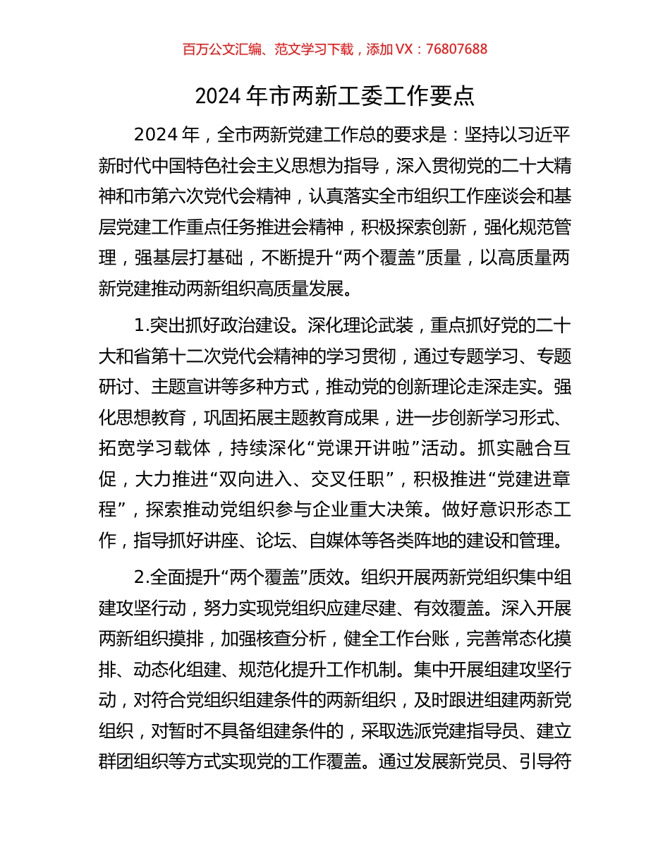2024年市两新工委工作要点.docx_第1页