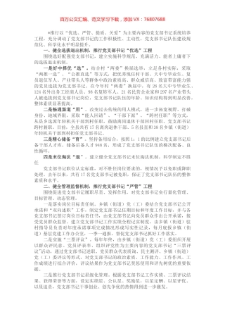 推行支部书记系统培养工程方案.docx