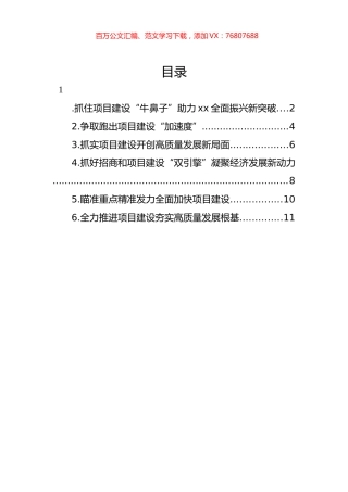 项目建设主题领导访谈材料汇编.docx