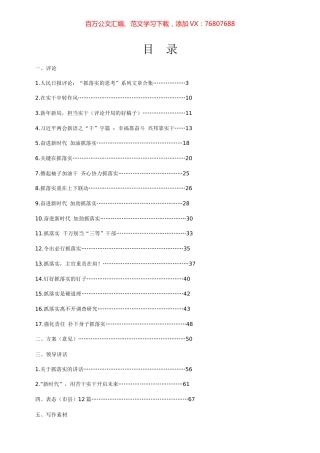 抓落实专辑.docx