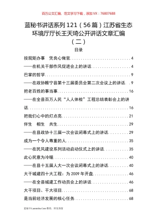 （56篇）王天琦公开讲话文章汇编（二）.docx