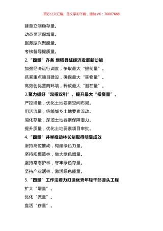 精彩“量”字写作提纲.docx