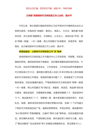 新时代文明实践中心全年工作盘点3篇.docx