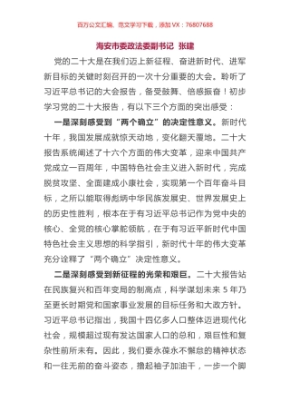盛会研讨发言9篇（政法系统）.docx