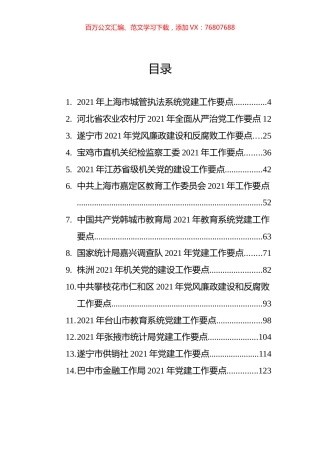 2021年党建工作要点汇编%2830篇）.docx