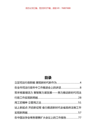 30篇政法工作会讲话汇编.docx