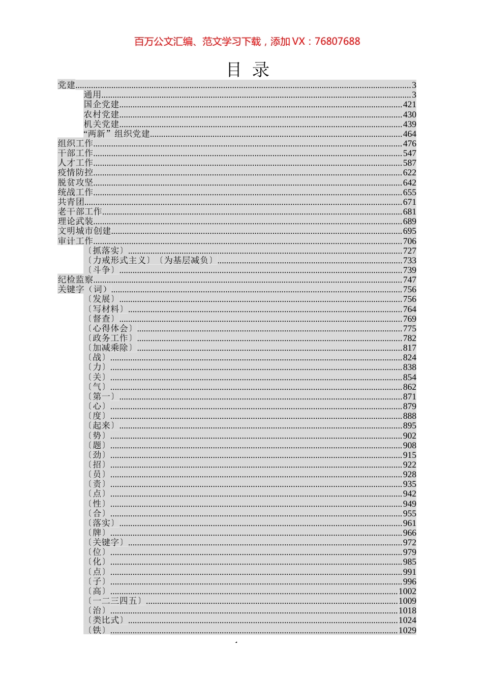 公文写作提纲专辑.docx_第1页